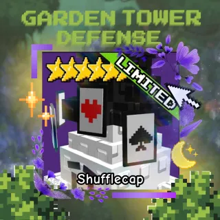 SHUFFLE CAP | GARDEN TOWER DEFENSE