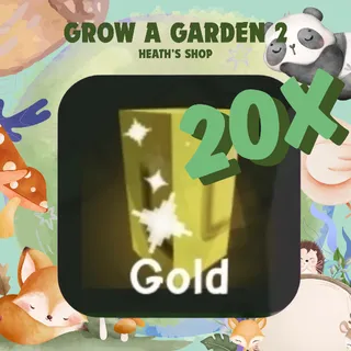 20x Gold Seed - Grow A Garden 2