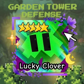LUCKY CLOVER | GARDEN TOWER DEFENSE