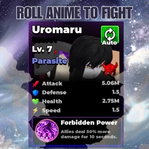 Lvl 7 - Parasite Viking Uromaru | Orochimaru | Meta Support | Roll Anime to Fight