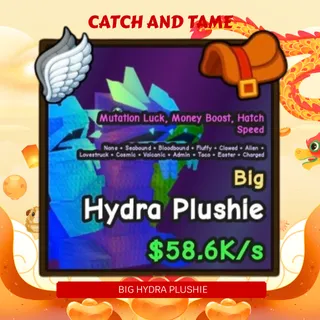 EXCLUSIVE BIG HYDRA PLUSHIE