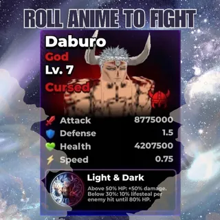 Cursed Daburo | Viking | Roll Anime to Fight