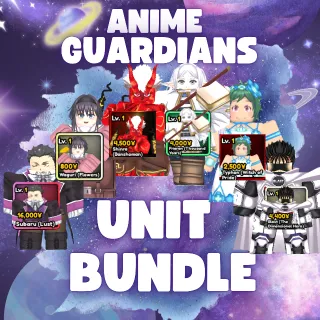 UNIT BUNDLE | SHINRA, FRIEREN, WAGURI, SUBARU, TYPHON, BLAST | ANIME GUARDIANS
