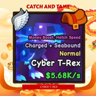 EXCLUSIVE CYBER T-REX | CATCH AND TAME