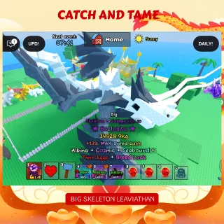 BIG SKELETON LEVIATHAN | CATCH AND TAME