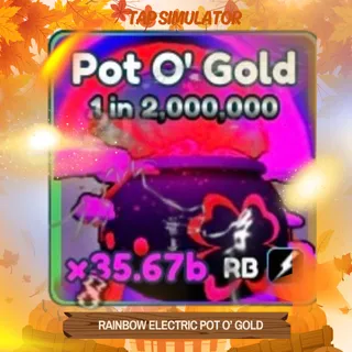 RAINBOW ELECTRIC POT O’ GOLD | TAP SIMULATOR