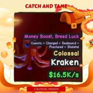 RIDEABLE COLOSSAL KRAKEN | CATCH AND TAME