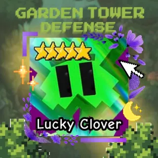 LUCKY CLOVER - GARDEN TOWER DEFENSE
