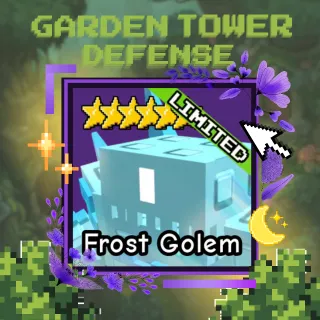 FROST GOLEM | GARDEN TOWER DEFENSE