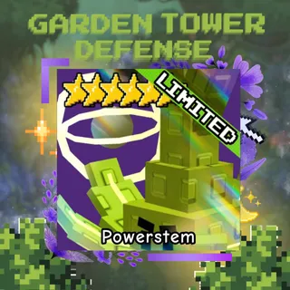 POWERSTEM | GARDEN TOWER DEFENSE