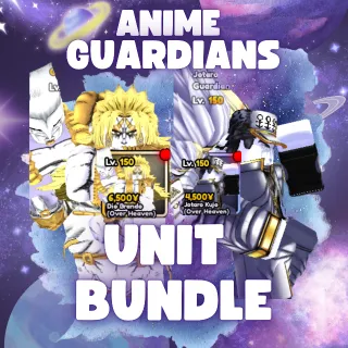 UNIT BUNDLE | DIO BRANDO & JOTARO | ANIME GUARDIANS