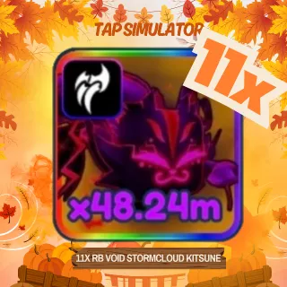 11X RB VOID STORMCLOUD KITSUNE | TAP SIMULATOR