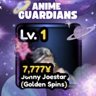 NEW UNIT | Johny Joestar (Golden Spins)