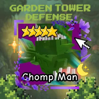 Chomp Man - Garden Tower Defense