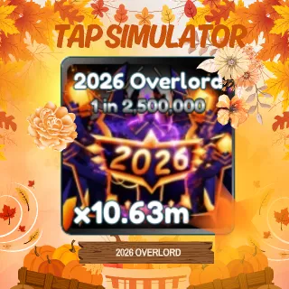 2026 OVERLORD | TAP SIMULATOR