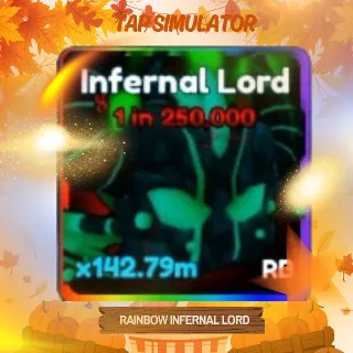 RAINBOW INFERNAL LORD | TAP SIMULATOR