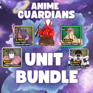 UNIT BUNDLE | SHINRA, WAGURI, DENJI, SUKUNA, BLAST