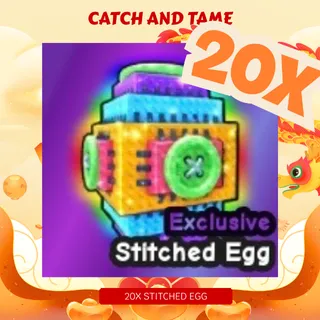 20X STITCHED EGG