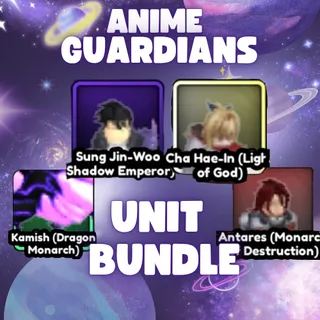 UNIT BUNDLE | Kamish, Sung Jin-woo, Cha Hae-in, Antares