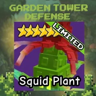 Squid Plant - Garden Tower Defense