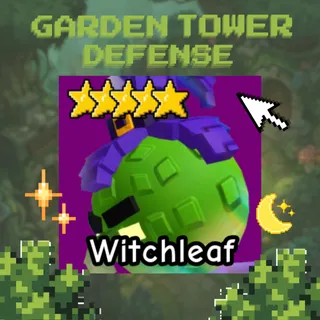 WITCHLEAF - Garden Tower Defense