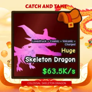 63.5k/s RIDEABLE SKELETON DRAGON