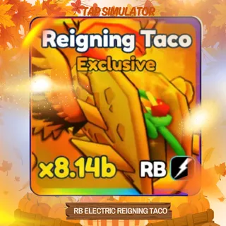 RAINBOW ELECTRIC REIGNING TACO | TAP SIMULATOR