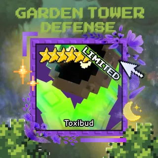 TOXIBUD | GARDEN TOWER DEFENSE