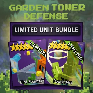 Unit Bundle - Bird Fountain & Powerstem