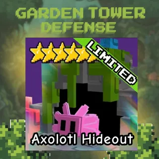 Axolotl Hideout - Garden Tower Defense