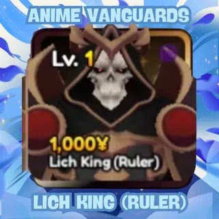 FULL GODLY LICH KING (RULER) - Anime Vanguards