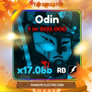 29B AT MAX LVL RAINBOW ELECTRIC ODIN | TAP SIMULATOR