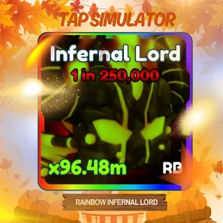 RAINBOW INFERNAL LORD | TAP SIMULATOR