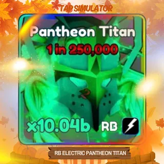 RAINBOW ELECTRIC PANTHEON TITAN | TAP SIMULATOR