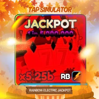RAINBOW ELECTRIC JACKPOT | TAP SIMULATOR