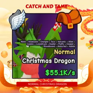 Normal Christmas Dragon
