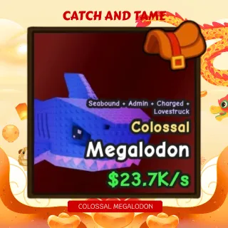 23.7k/s RIDEABLE COLOSSAL MEGALODON