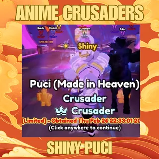 Shiny Puci - Anime Crusaders
