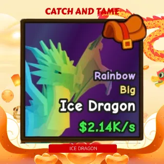 RAINBOW RIDEABLE ICE DRAGON | CATCH AND TAME