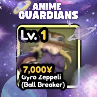 NEW UNIT | Gyro Zeppeli  (Ball Breaker)