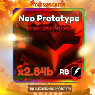 3X RAINBOW ELECTRIC NEO PROTOTYPE | TAP SIMULATOR