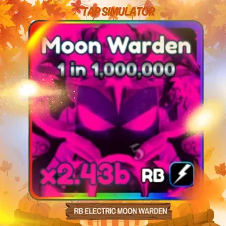 RAINBOW ELECTRIC MOON WARDEN | TAP SIMULATOR