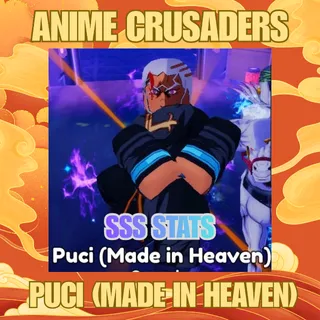 SSS Stats Puci (Made in Heaven) - Anime Crusaders
