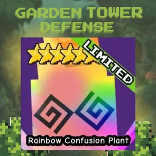 Rainbow Confusion Plant - Garden Tower Defense