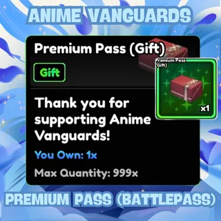 PREMIUM PASS | ANIME VANGUARDS)