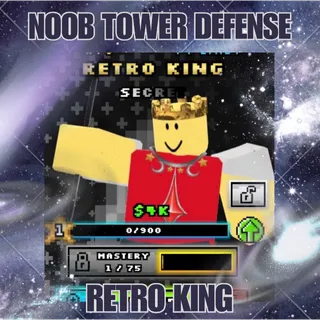 Retro King - Noob Tower Defense