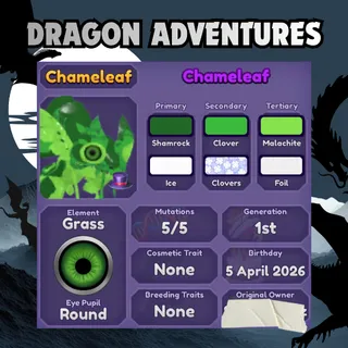 CHAMELEAF - Dragon Adventures