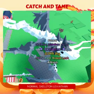 ALBINO RIDEABLE SKELETON LEVIATHAN