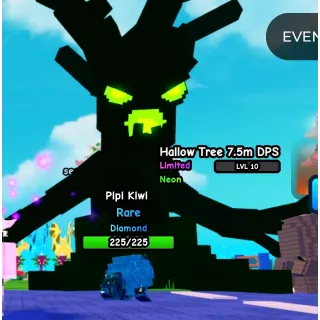 HUGE NEON HALLOW TREE 7.5M DPS | PLANTS VS BRAINROTS