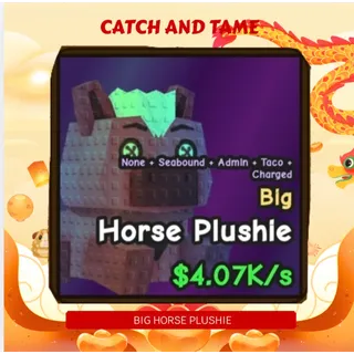 BIG HORSE PLUSHIE
